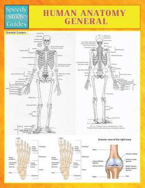 Human Anatomy General (Speedy Study Guides) de Speedy Publishing Llc