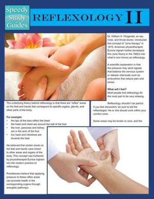 Reflexology II (Speedy Study Guide) de Speedy Publishing Llc