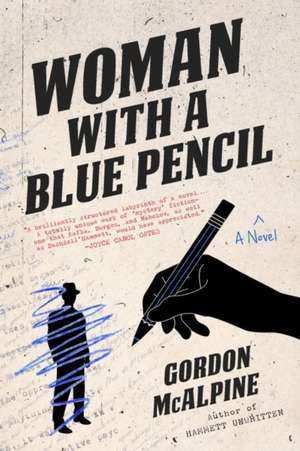 Woman with a Blue Pencil de Gordon McAlpine