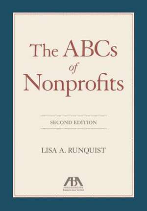 The ABCs of Nonprofits de Lisa Runquist