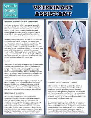 Veterinary Assistant (Speedy Study Guides) de Speedy Publishing LLC