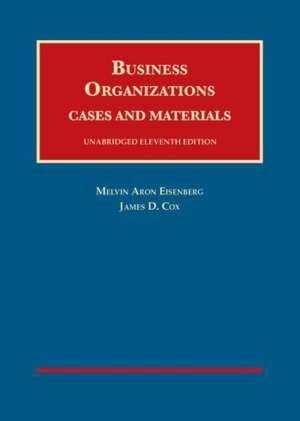 Business Organizations, Cases and Materials ¿ CasebookPlus de Melvin Eisenberg