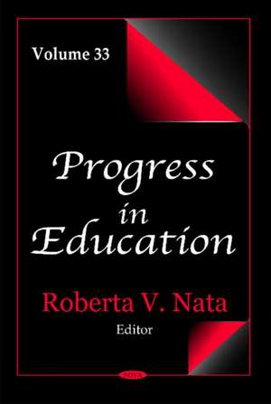 Progress in Education