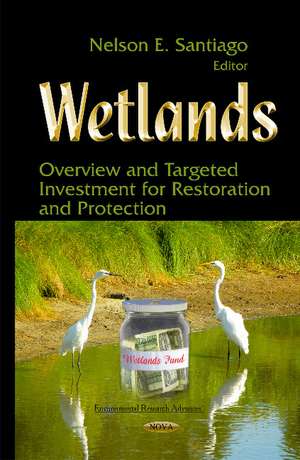 Wetlands: Overview & Targeted Investment for Restoration & Protection de Nelson E Santiago
