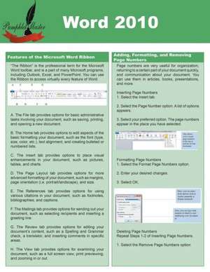 Word 2010 de Pamphlet Master