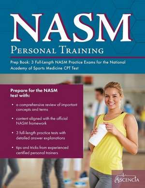 NASM Personal Training Prep Book de Nasm Personal Fitness Training Team