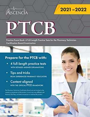 PTCB Practice Exam Book de Ascencia