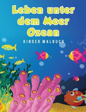 Leben unter dem Meer Ozean Kinder Malbuch de Young Scholar