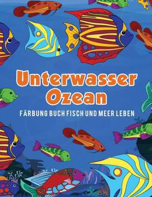 Unterwasser Ozean Färbung Buch Fisch und Meer Leben de Young Scholar