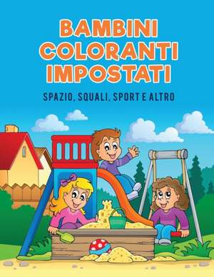 Bambini coloranti impostati de Coloring Pages for Kids