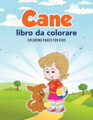 Cane libro da colorare de Coloring Pages for Kids