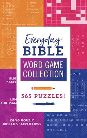 Everyday Bible Word Game Collection de Compiled By Barbour Staff