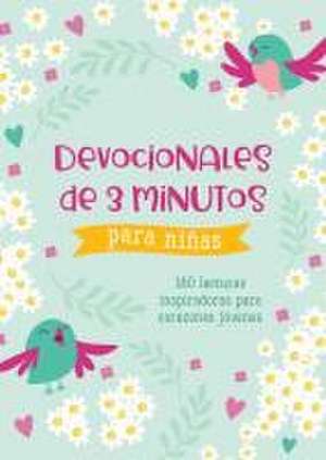 Devocionales de 3 Minutos Para Niñas de Compiled By Barbour Staff