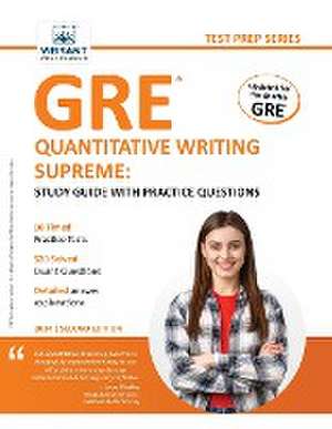 GRE Quantitative Reasoning Supreme de Vibrant Publishers