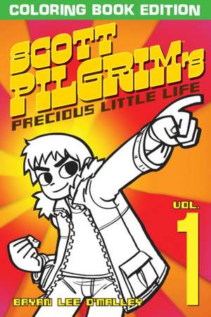 Scott Pilgrim's Precious Little Life Coloring Book de Bryan Lee O'Malley