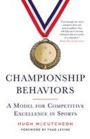 Championship Behaviors de Hugh McCutcheon