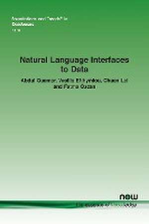 Natural Language Interfaces to Data de Fatma Ozcan