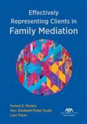 Effectively Representing Clients in Family Mediation de Forrest S Mosten