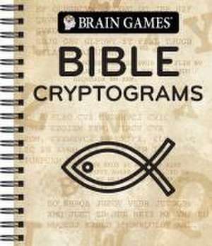 Brain Games - Bible Cryptograms de Publications International Ltd