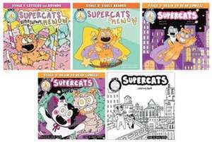 Supercats Boxed Set of 5 de Caleb Thusat