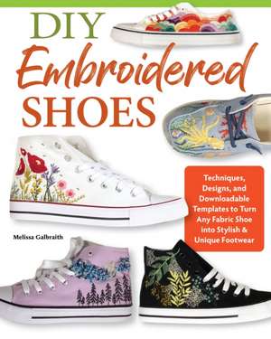 DIY Embroidered Shoes de Melissa Galbraith