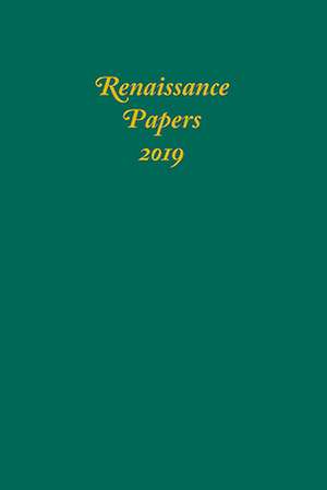 Renaissance Papers 2019 de Jim Pearce