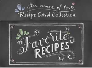 Favorite Recipes - Recipe Card Collection Tin (Chalkboard) de Publications International Ltd