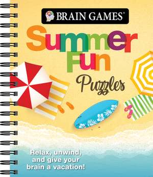 Brain Games - Summer Fun Puzzles de Publications International Ltd