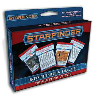 Starfinder Rules Reference Cards Deck de Paizo Publishing