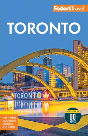 Fodor's Toronto de Fodor'S Travel Guides