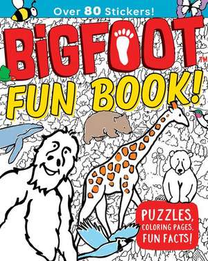 Bigfoot Fun Book!: Puzzles, Coloring Pages, Fun Facts! de D. L. Miller