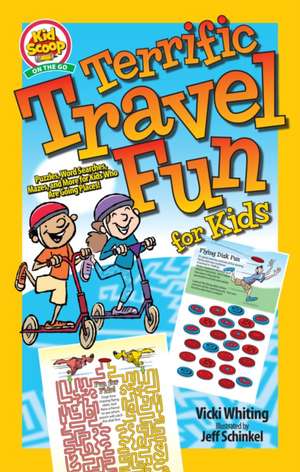 Terrific Travel Fun for Kids: Puzzles, Word Searches, Mazes, and More for Kids Who Are Going Places! de Vicki Whiting