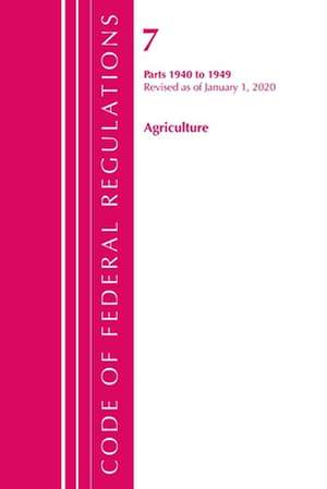 TITLE 07 AGRICULTURE 1940-1949PB de Office Of The Federal Register (U.S.)