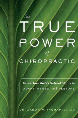 The True Power of Chiropractic de Jason W Ingham