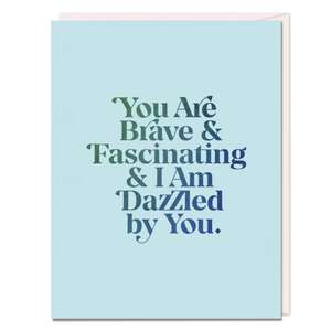 Elizabeth Gilbert Brave & Fascinating Card (Pack of 6)