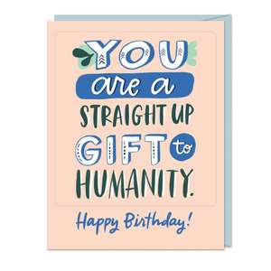 6-Pack Emily McDowell & Friends Gift to Humanity - Birthday Sticker Cards de Emily McDowell & Friends