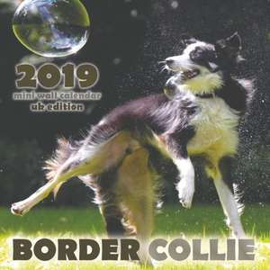 Border Collie 2019 Mini Wall Calendar (UK Edition) de Over the Wall Dogs