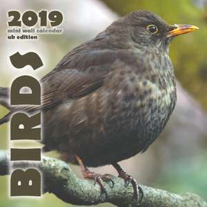 Birds 2019 Mini Wall Calendar (UK Edition) de Wall Publishing