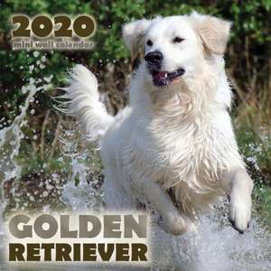 Golden Retriever 2020 Mini Wall Calendar de Over the Wall Dogs