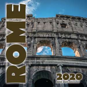 Rome 2020 Mini Wall Calendar de Wall