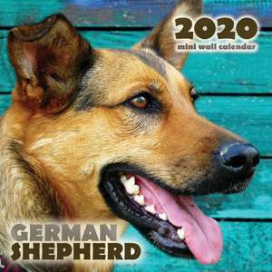 German Shepherd 2020 Mini Wall Calendar de Over the Wall Dogs