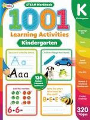 Active Minds 1001 Kindergarten Learning Activities de Sequoia Children's Publishing