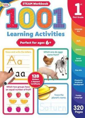 Active Minds 1001 First Grade Learning Activities de Sequoia Children's Publishing