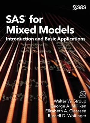 SAS for Mixed Models de Ph. D. Walter W. Stroup