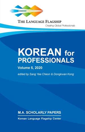 Korean for Professionals de Sang Yee Cheon