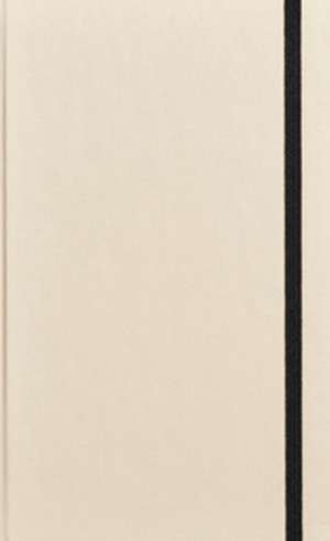 Shinola Journal, HardLinen, Ruled, Cream (7x9) de Shinola