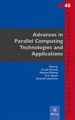 ADVANCES IN PARALLEL COMPUTING TECHNOLOG de D.J. HEMANTH