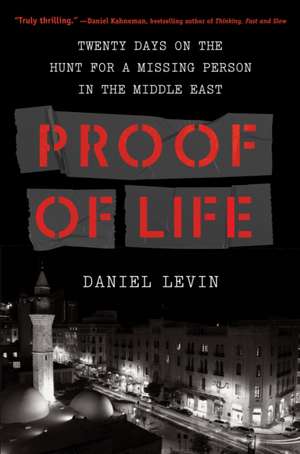 Proof of Life de Daniel Levin