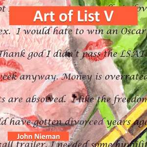 Art of List V de John Nieman