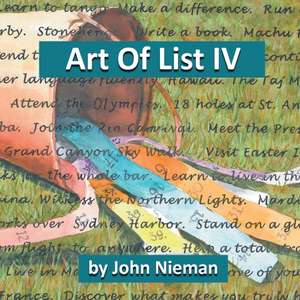 Art of Lists IV de John Nieman